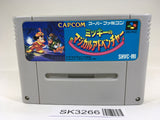 SK3266 Mickey no Magical Adventure SNES Super Famicom Japan