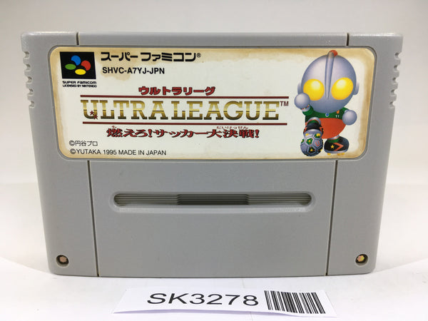 SK3278 Ultra League Moero! Soccer Daikessen!! SNES Super Famicom Japan