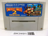 SK3491 Super Donkey Kong Country 2 SNES Super Famicom Japan