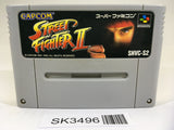SK3496 Street Fighter II 2 SNES Super Famicom Japan