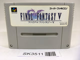 SK3511 Final Fantasy 5 V SNES Super Famicom Japan