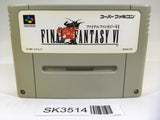 SK3514 Final Fantasy VI 6 SNES Super Famicom Japan