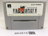 SK3515 Final Fantasy VI 6 SNES Super Famicom Japan