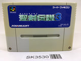 SK3530 Seiken Densetsu 3 Secret of Mana SNES Super Famicom Japan