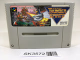 SK3572 Thunder Spirits SNES Super Famicom Japan