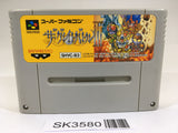 SK3580 The Great Battle 3 SNES Super Famicom Japan