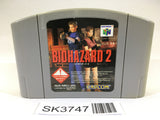 SK3747 Biohazard 2 Resident Evil Nintendo 64 N64 Japan