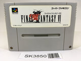 SK3850 Final Fantasy VI 6 SNES Super Famicom Japan