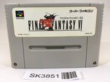 SK3851 Final Fantasy VI 6 SNES Super Famicom Japan