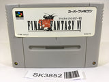 SK3852 Final Fantasy VI 6 SNES Super Famicom Japan