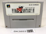 SK3853 Final Fantasy VI 6 SNES Super Famicom Japan