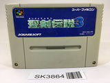 SK3864 Seiken Densetsu 3 Secret of Mana SNES Super Famicom Japan