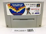 SK3881 Down The World SNES Super Famicom Japan
