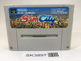 SK3897 Sim City SNES Super Famicom Japan