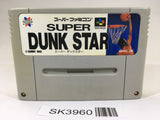 SK3960 Super Dunk Star Basketball SNES Super Famicom Japan