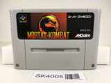 SK4005 Mortal Kombat Shinken Kourin Densetsu SNES Super Famicom Japan