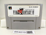 SK4015 Final Fantasy VI 6 SNES Super Famicom Japan