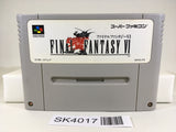 SK4017 Final Fantasy VI 6 SNES Super Famicom Japan