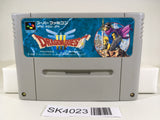 SK4023 Dragon Quest III 3 SNES Super Famicom Japan