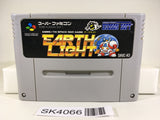 SK4066 Earth Light Animetic Space War Game SNES Super Famicom Japan