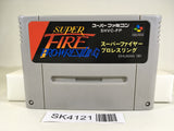 SK4121 Super Fire Pro Wrestling SNES Super Famicom Japan