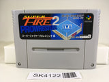 SK4122 Super Fire Pro Wrestling 2 SNES Super Famicom Japan