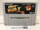 SK4154 Street Fighter II 2 Nintendo Super Famicom SNES Japan
