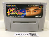 SK4158 Street Fighter II 2 Turbo Nintendo Super Famicom SNES Japan