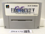 SK4175 Final Fantasy 5 V Nintendo Super Famicom SNES Japan