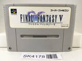 SK4178 Final Fantasy 5 V Nintendo Super Famicom SNES Japan