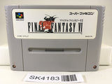 SK4183 Final Fantasy VI 6 Nintendo Super Famicom SNES Japan