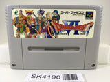SK4190 Dragon Quest VI 6 Nintendo Super Famicom SNES Japan