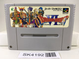 SK4192 Dragon Quest VI 6 Nintendo Super Famicom SNES Japan