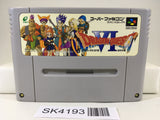 SK4193 Dragon Quest VI 6 Nintendo Super Famicom SNES Japan