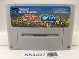 SK4227 Sim City Nintendo Super Famicom SNES Japan