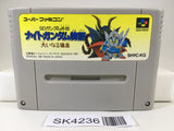 SK4236 SD Gundam Gaiden Knight Gundam Monogatari Super Famicom SNES Japan