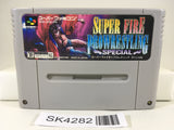 SK4282 Super Fire Pro Wrestling Special Nintendo Super Famicom SNES Japan