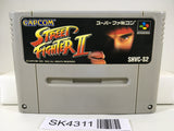SK4311 Street Fighter II 2 Nintendo Super Famicom SNES Japan