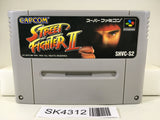 SK4312 Street Fighter II 2 Nintendo Super Famicom SNES Japan