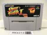 SK4313 Street Fighter II 2 Nintendo Super Famicom SNES Japan