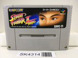 SK4314 Street Fighter II 2 Turbo Nintendo Super Famicom SNES Japan