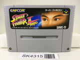 SK4315 Street Fighter II 2 Turbo Nintendo Super Famicom SNES Japan
