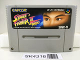 SK4316 Street Fighter II 2 Turbo Nintendo Super Famicom SNES Japan