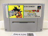 SK4326 Dragon Ball Z Super Saiya Densetsu Nintendo Super Famicom SNES Japan