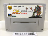 SK4353 Ys III 3 Wanderers from Ys Nintendo Super Famicom SNES Japan