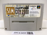SK4368 Sim City 2000 Nintendo Super Famicom SNES Japan