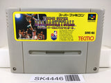 SK4446 Tecmo Super NBA Basketball Nintendo Super Famicom SNES Japan