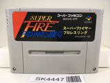 SK4447 Super Fire Pro Wrestling Nintendo Super Famicom SNES Japan