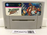 SK4470 Rushing Beat Rival Turf! Nintendo Super Famicom SNES Japan