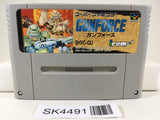 SK4491 Gunforce Battle Fire Engulfed Terror Nintendo Super Famicom SNES Japan